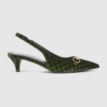 Gucci Women’s slingback pump with Horsebit
